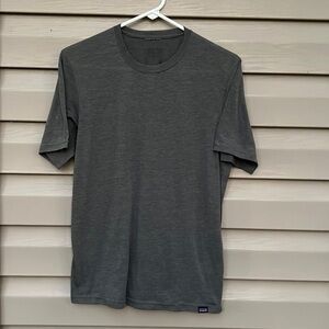 Patagonia mens gray shortsleeve teeshirt